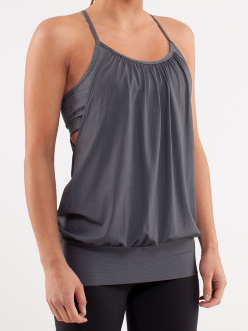 lululemon No Limit Tank | Size 8 | Graphite Lullure | 2011
